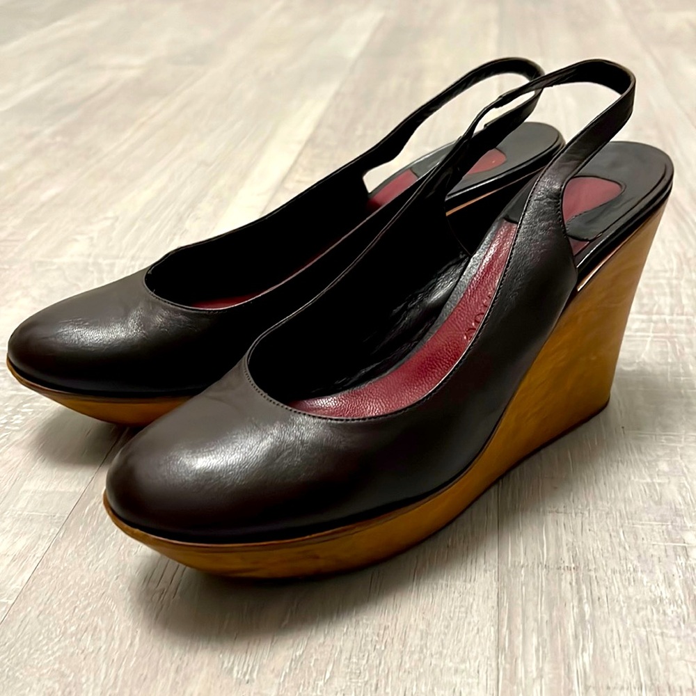 Chloe vintage wedge shoes